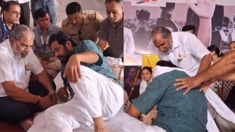 सकाळी सकाळी उलट्या, उठून बसण्यासाठीही त्रास, बच्चू कडू यांची प्रकृती प्रचंड खालावली, कार्यकर्त्यांची चिंता वाढली