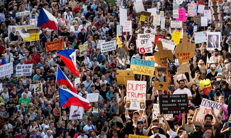 “Fight the Trump Takeover” Protests Sweep the Nation