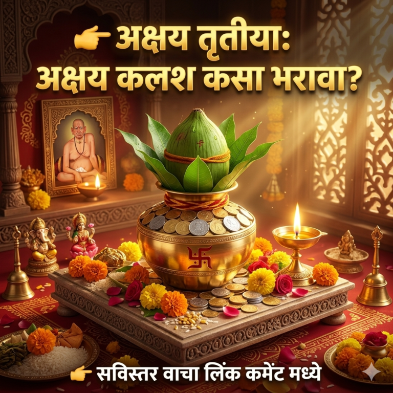 अक्षय तृतीया: अक्षय कलश कसा भरावा?