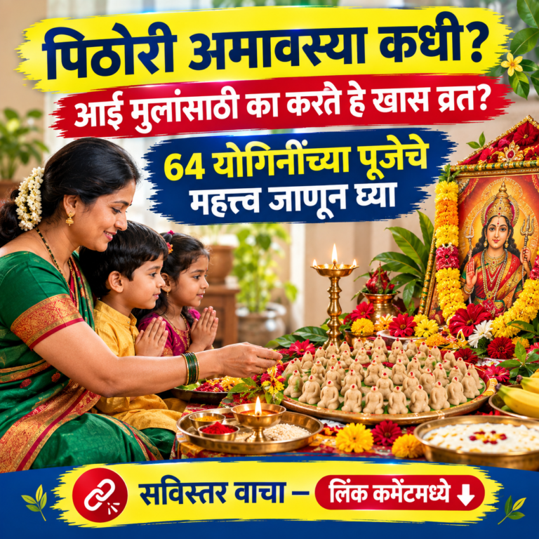 पिठोरी अमावस्या कधी? आई मुलांसाठी का करते हे खास व्रत; 64 योगिनींच्या पूजेचे महत्त्व जाणून घ्या