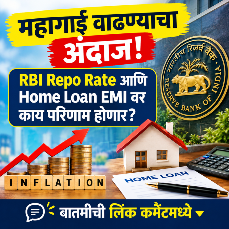महागाई वाढल्यास Home Loan EMI महागणार? RBI Repo Rate 7% पर्यंत जाण्याचा अंदाज; सर्वसामान्यांच्या बजेटवर परिणाम